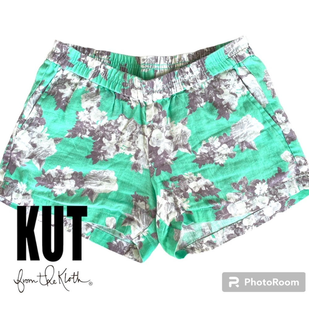 Kut from the Kloth - StitchFix - Jansen Linen Floral Shorts - Size 0